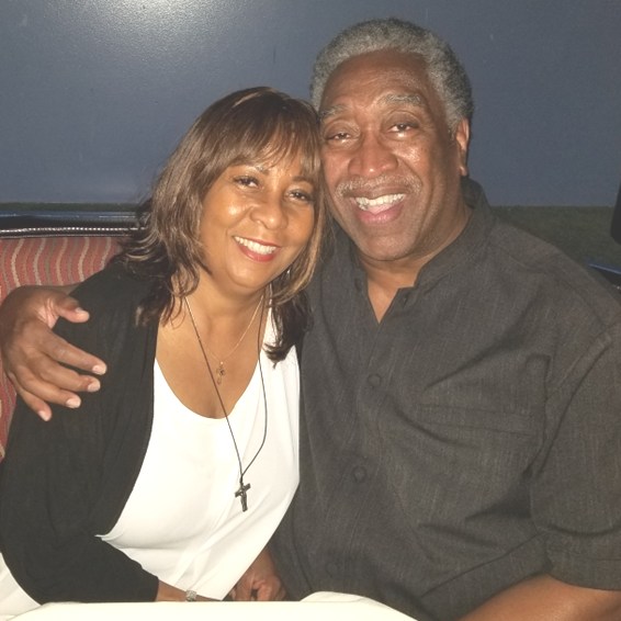 Rev. Paul R. Edwards with Mrs. Brenda Charles-Edwards
